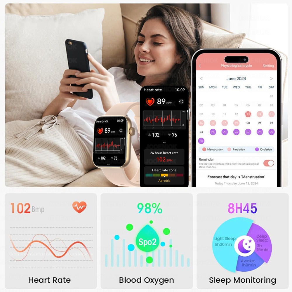 2025 New Smart Watch Women GPS - Health Wellness Bracelet recension och pris