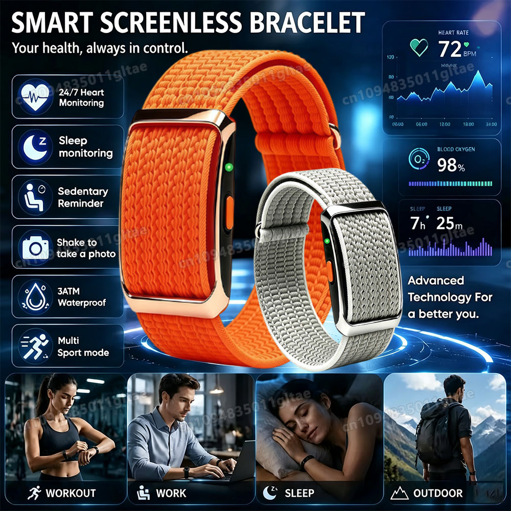 Smart Band Fitness Tracker IP6 - Health Wellness Bracelet recension och pris