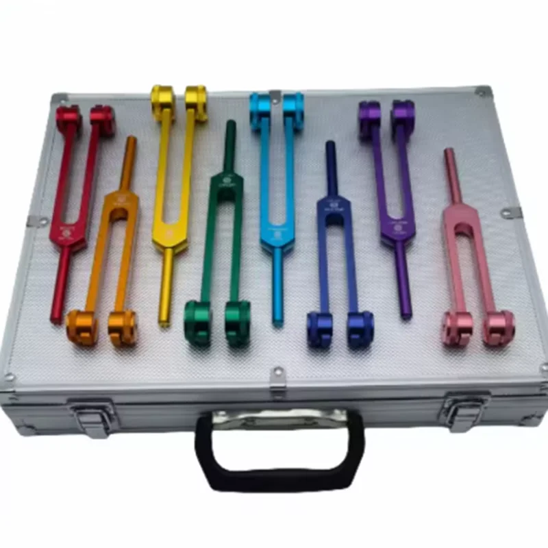 Colorful Tuning Fork Set Medit - Health & Wellness Unlimited recension och pris