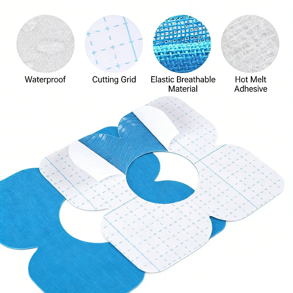 10Pcs Set Pre-Cut Knee Kinesio - Sports Taping Precut recension och pris